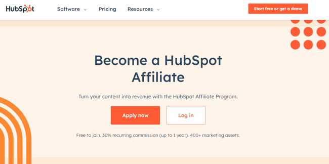 HubSpot Affiliate